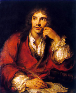 Painting of Molière